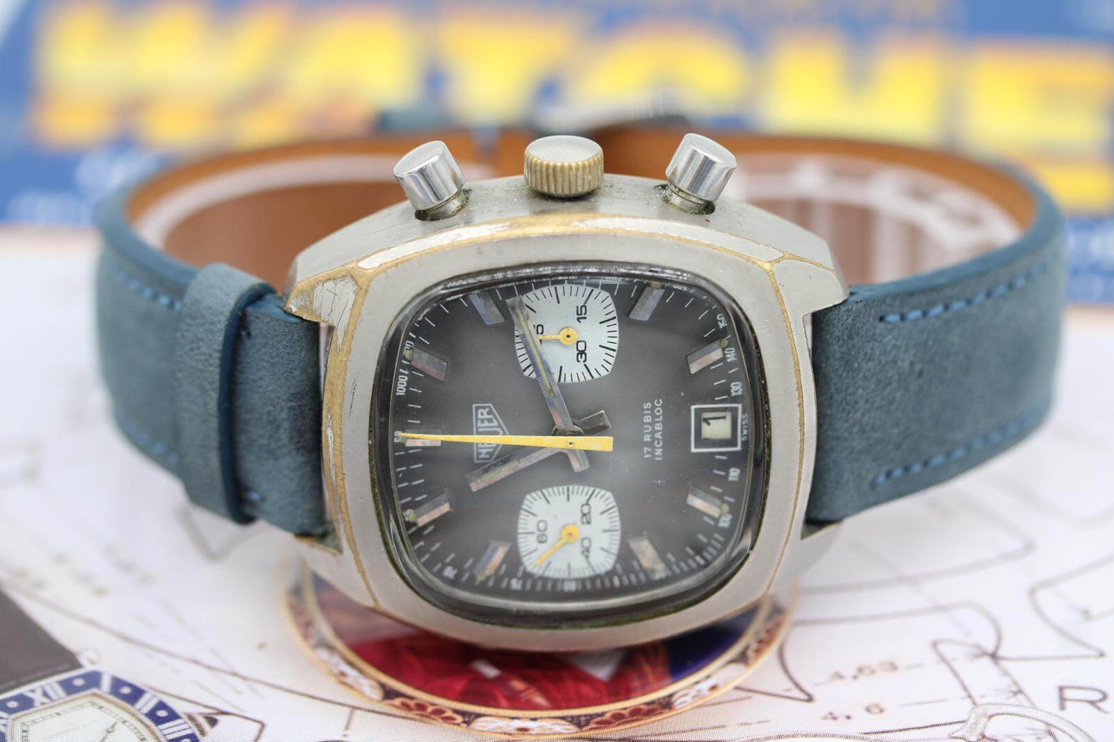 Heuer 741-1 Chronograph – Valjoux 7734 - Image 6